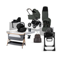 Breez Pewter Travel System Ultimate Baby Bundle (14 piece)