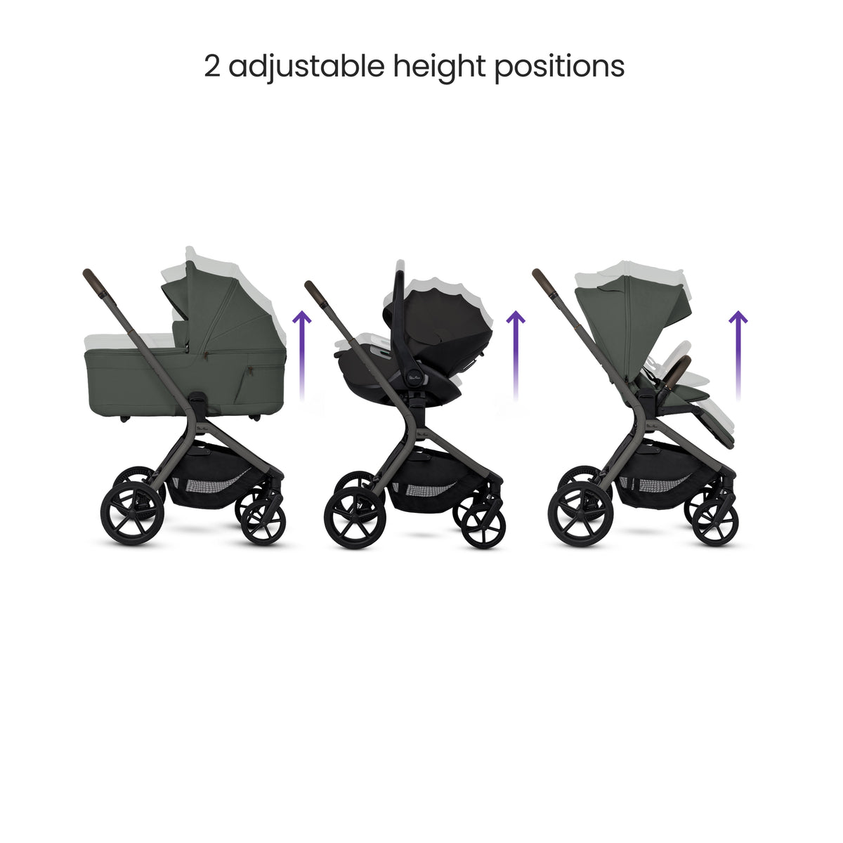 Breez Pewter Travel System Ultimate Baby Bundle (14 piece)