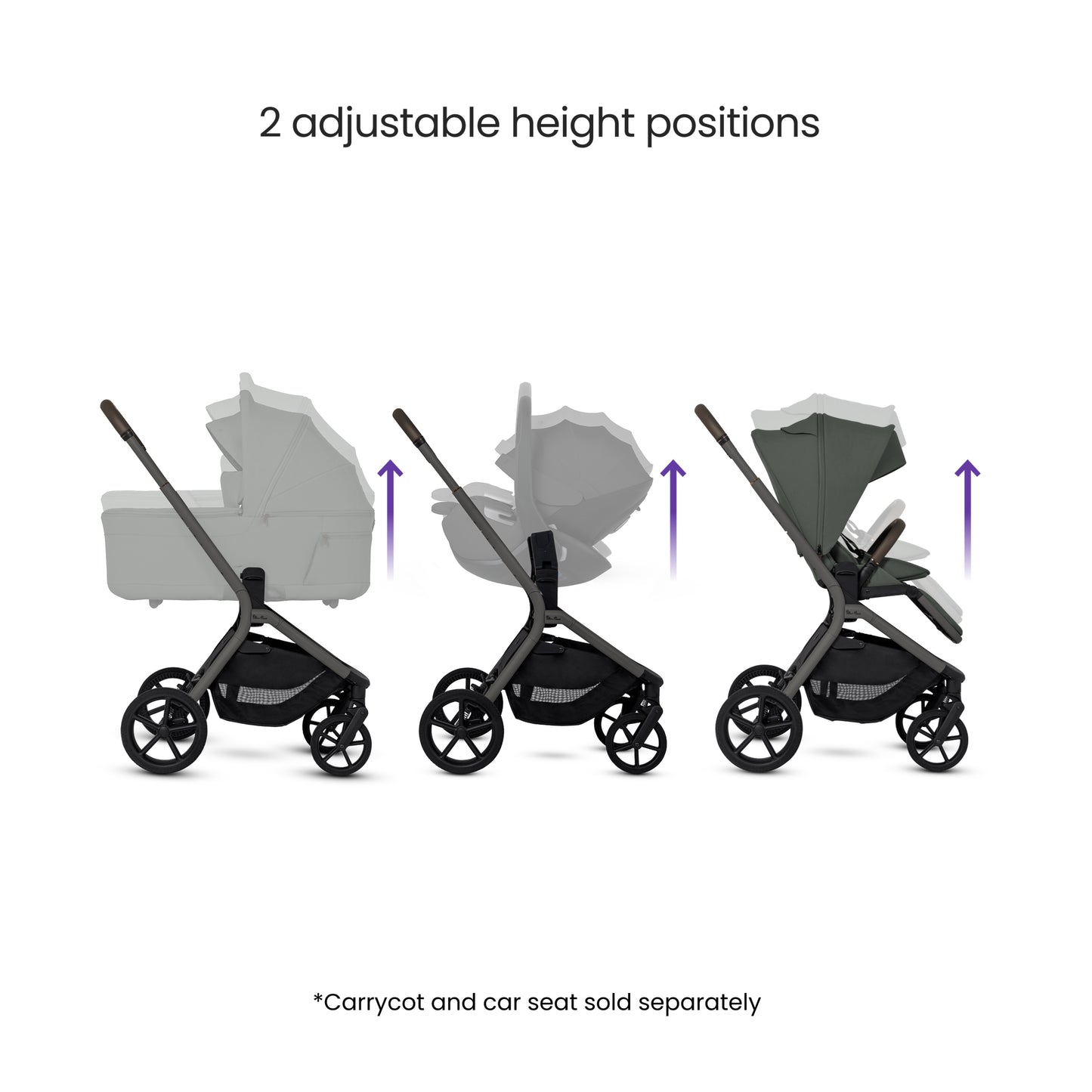 Breez Pewter Pushchair