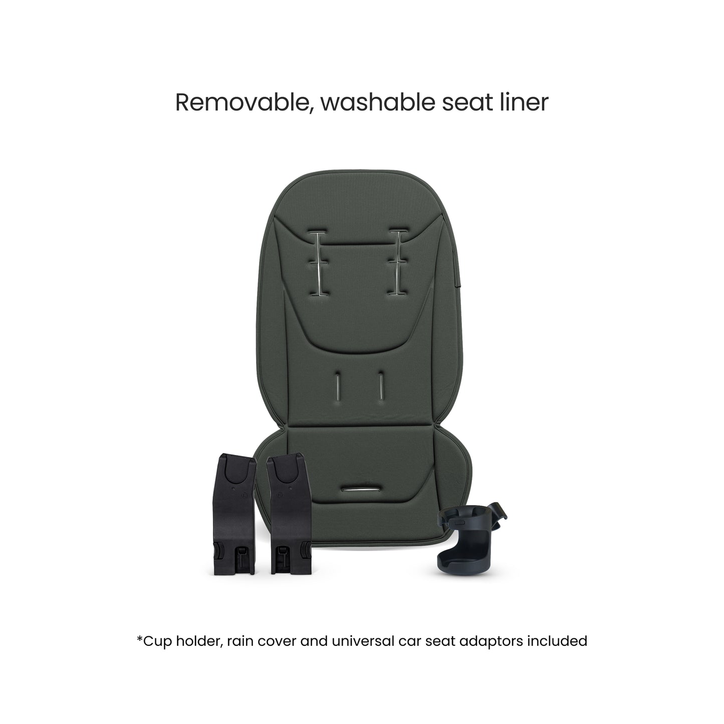 Breez Pewter Travel System Ultimate 360 Family Car Seat Bundle (13 piece)