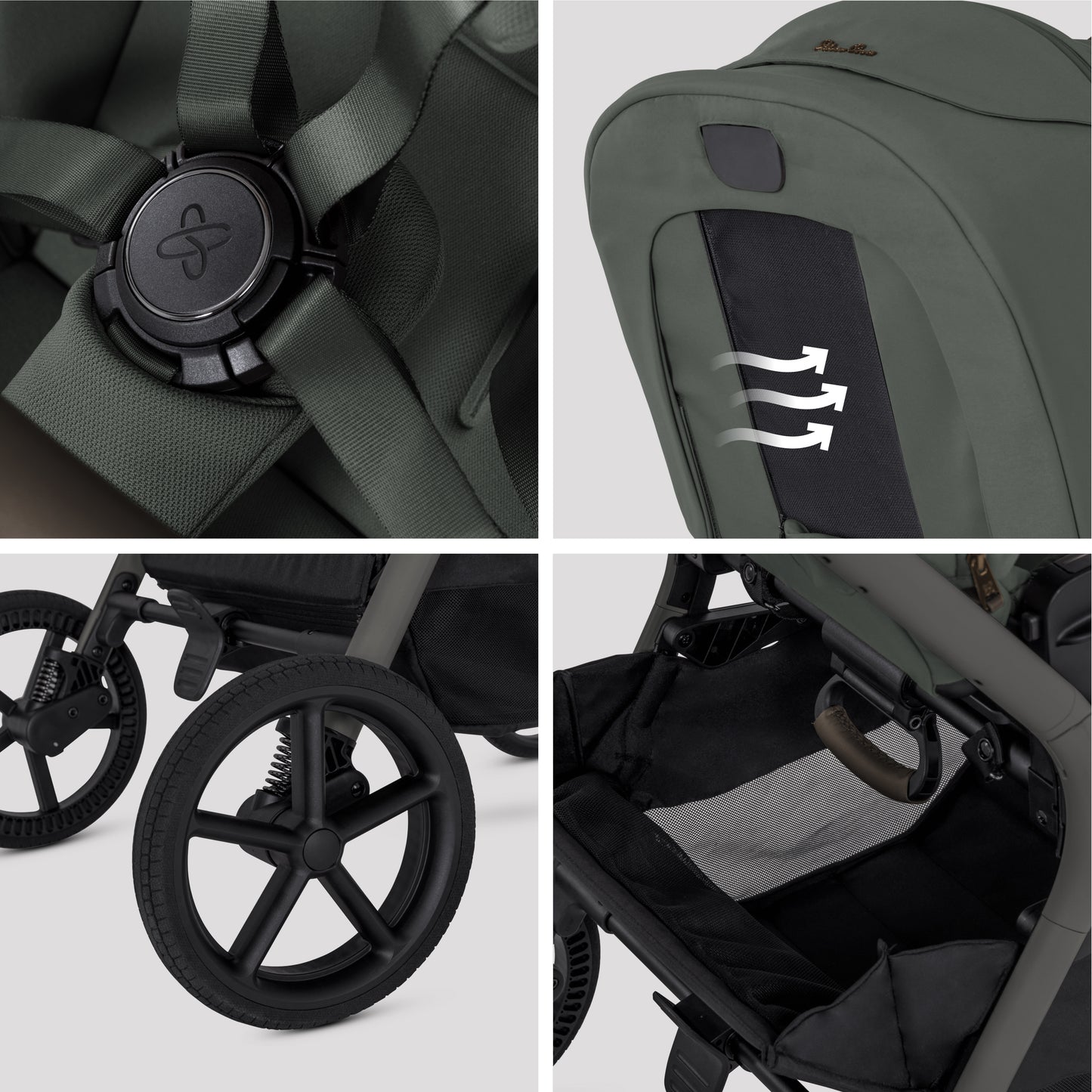Breez Pewter Pushchair