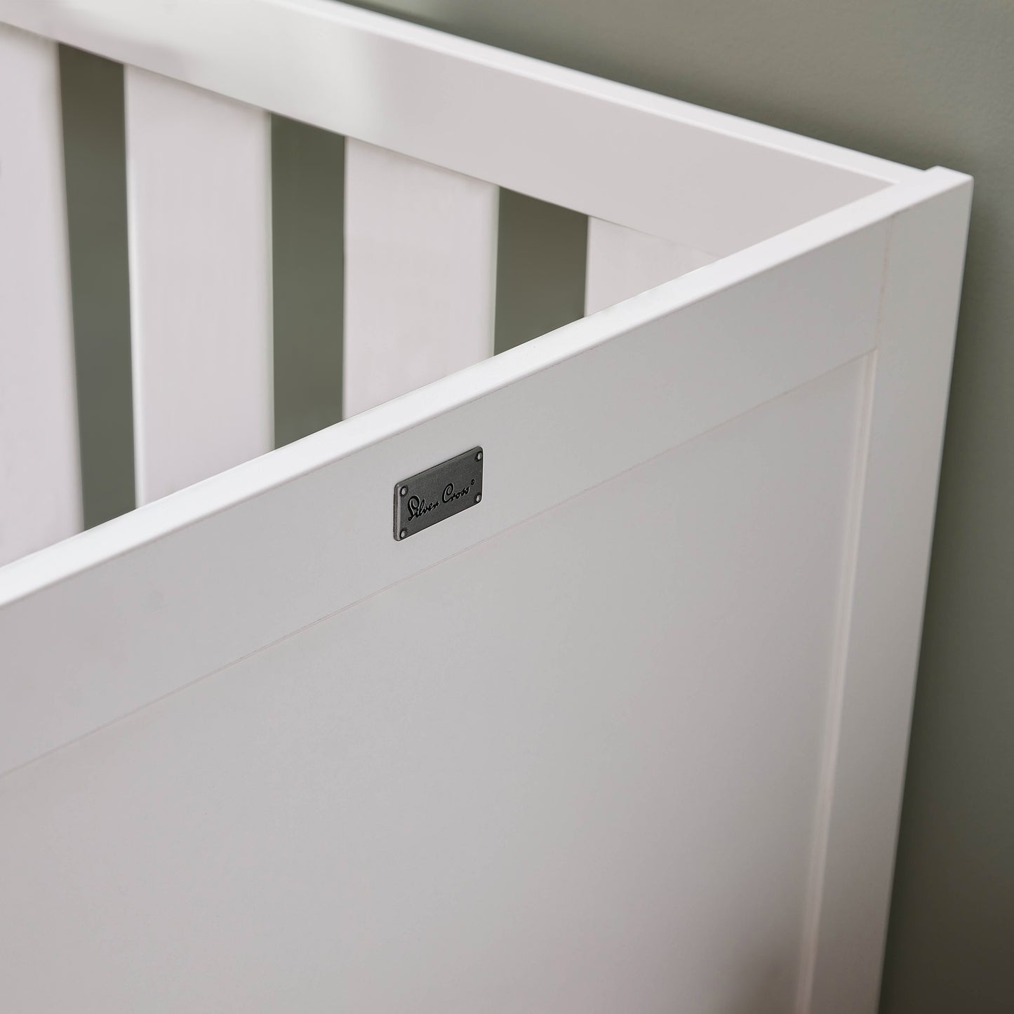 Bromley White Convertible Cot Bed to Toddler Bed