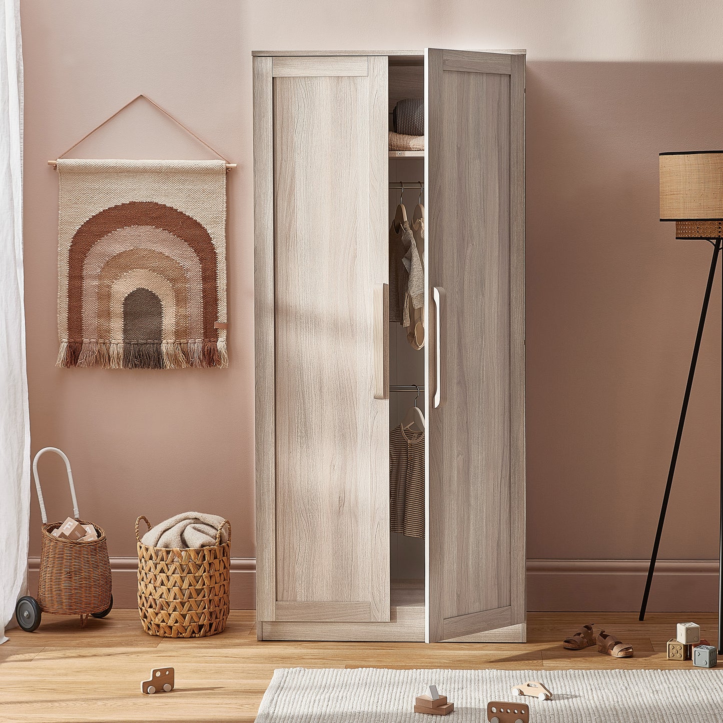 Bromley Oak 5 Piece Nursery Room Set