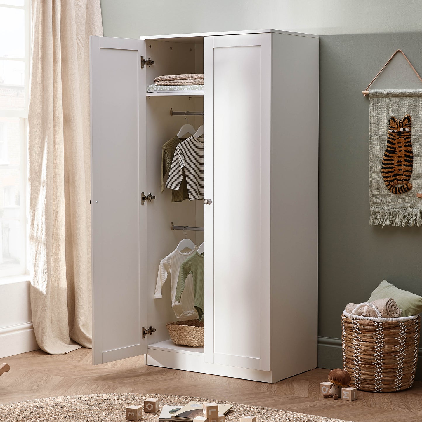 Bromley White Wardrobe