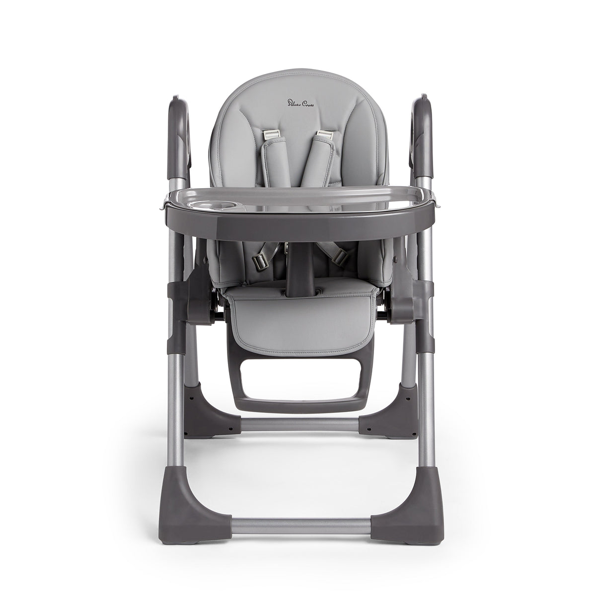 Buffet Highchair Cool Grey & Mealtime Set Bundle