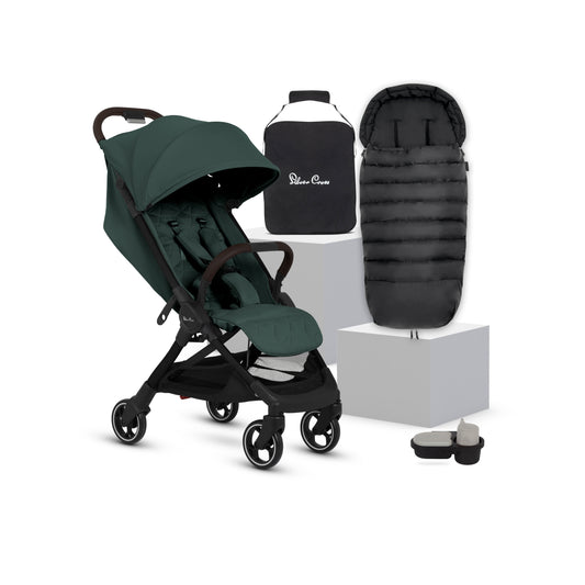 Clic 2 Conifer Stroller & Accessory Bundle (5 Piece)