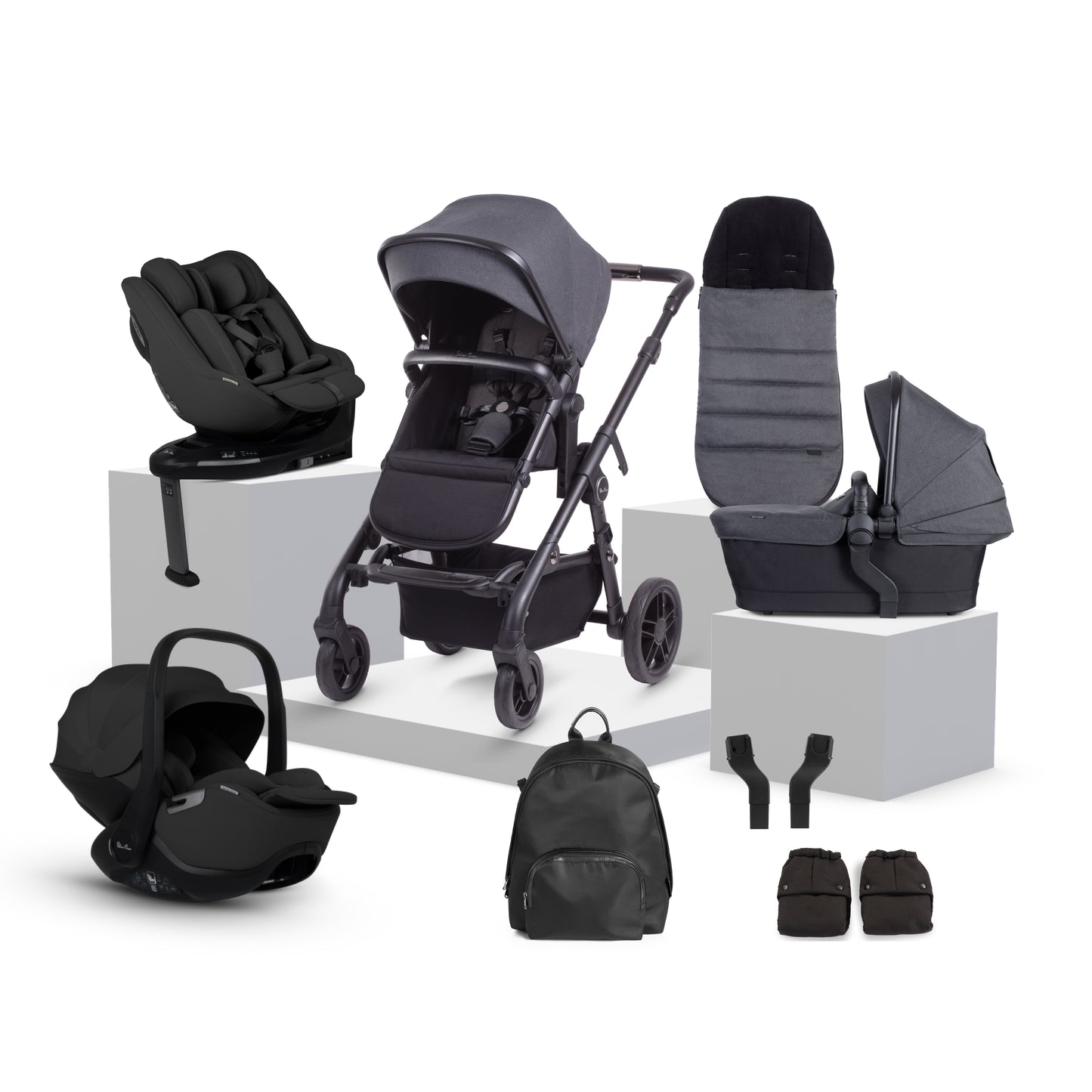 Coast Flint Travel System Ultimate 360 Family Car Seat Bundle (10 piece)