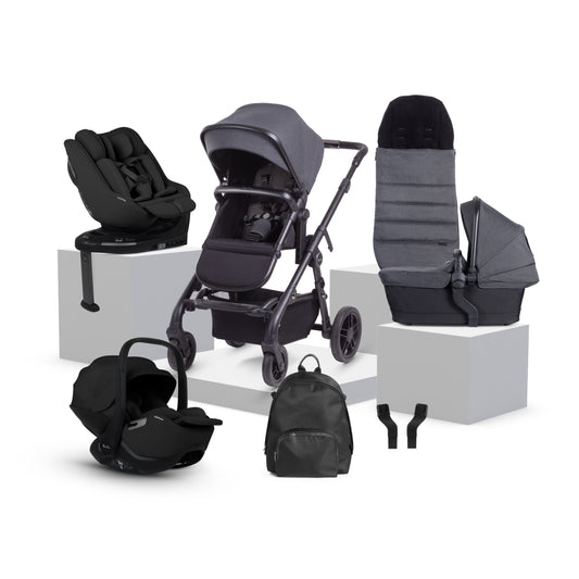 Coast Flint Travel System Ultimate 360 Family Car Seat Bundle (10 piece)