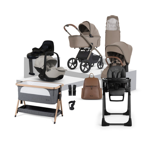 Cove 2 Champagne Travel System Ultimate Baby Bundle (13 piece)