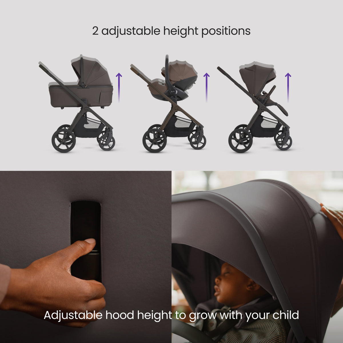 Cove 2 Chocolate Travel System Ultimate 360 Family Car Seat Timeless Cocoa Bundle (11 piece)