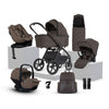 Cove 2 Chocolate Travel System Ultimate 360 Family Car Seat Timeless Cocoa Bundle (11 piece)