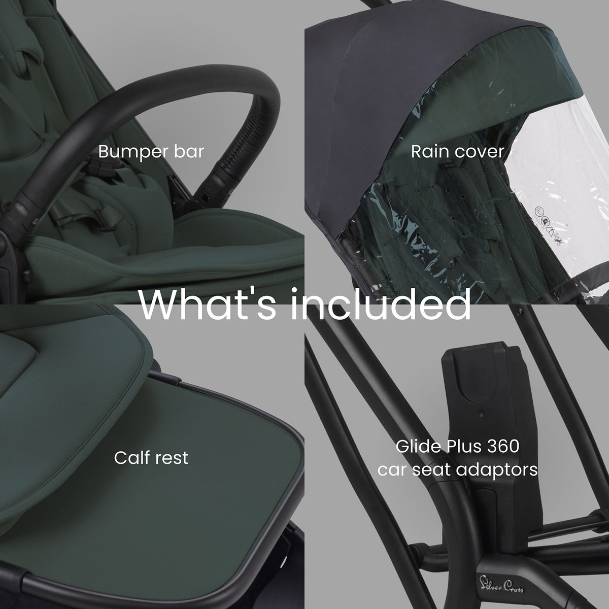 Nia Conifer Compact Travel Stroller