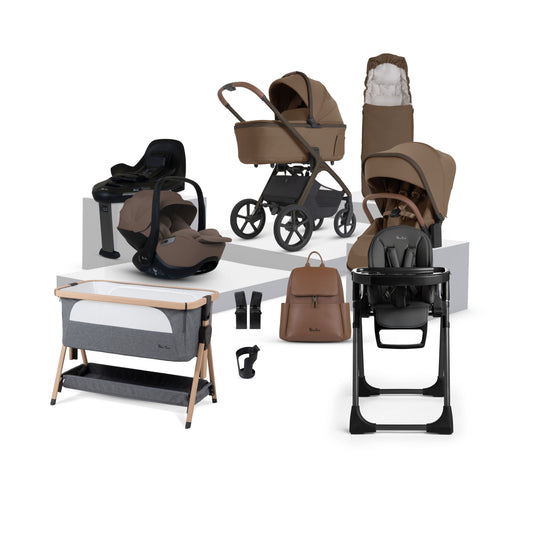 Cove 2 Maple Travel System Timeless Cocoa Ultimate Baby Bundle (13 piece)
