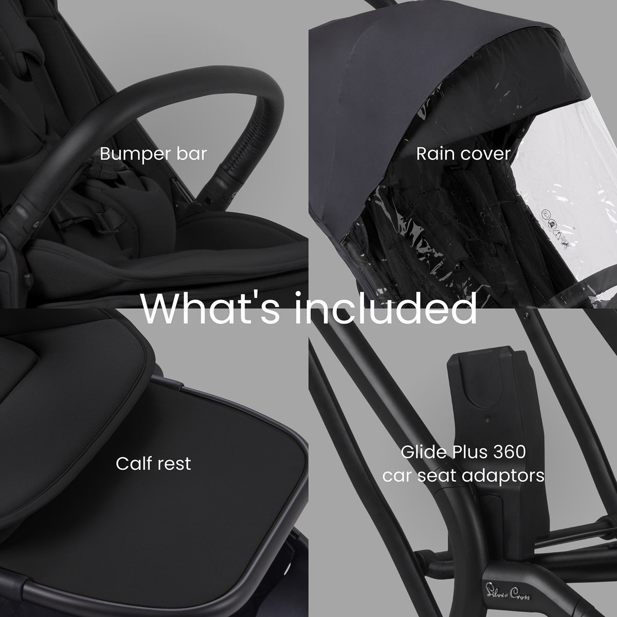 Nia Onyx Compact Travel Stroller