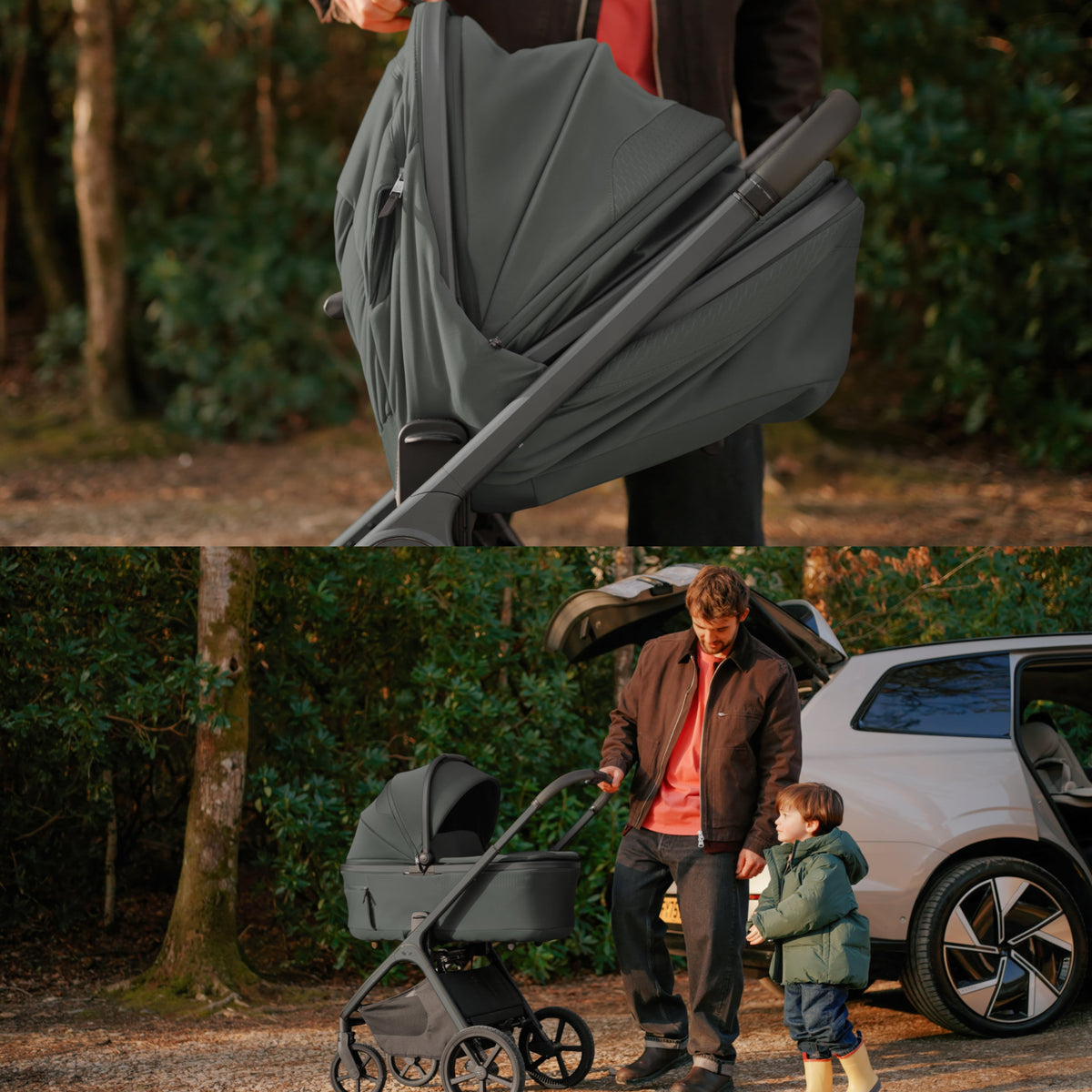 Cove 2 Pewter Travel System Ultimate Baby Bundle (13 piece)