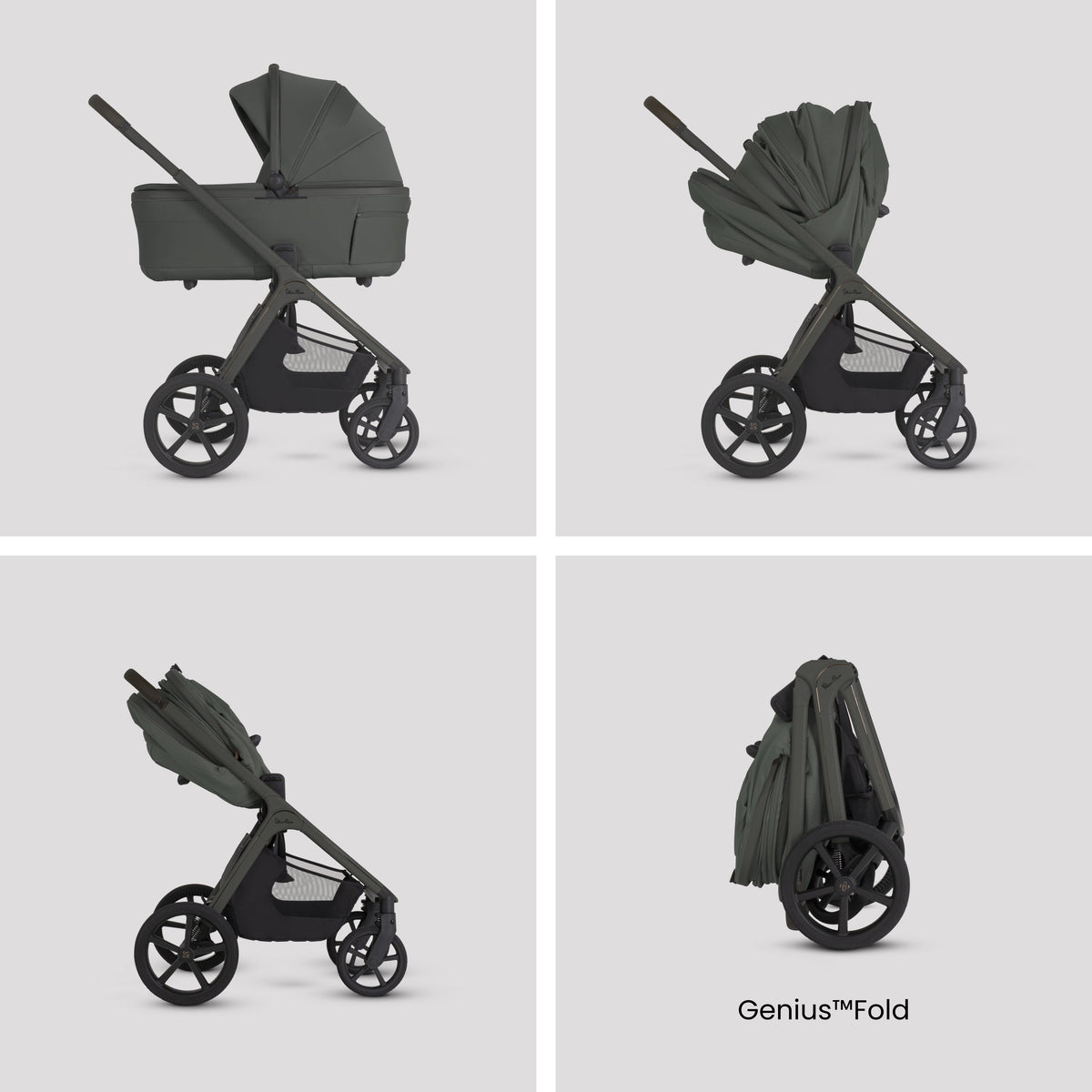 Cove 2 Pewter Travel System Ultimate Baby Bundle (13 piece)