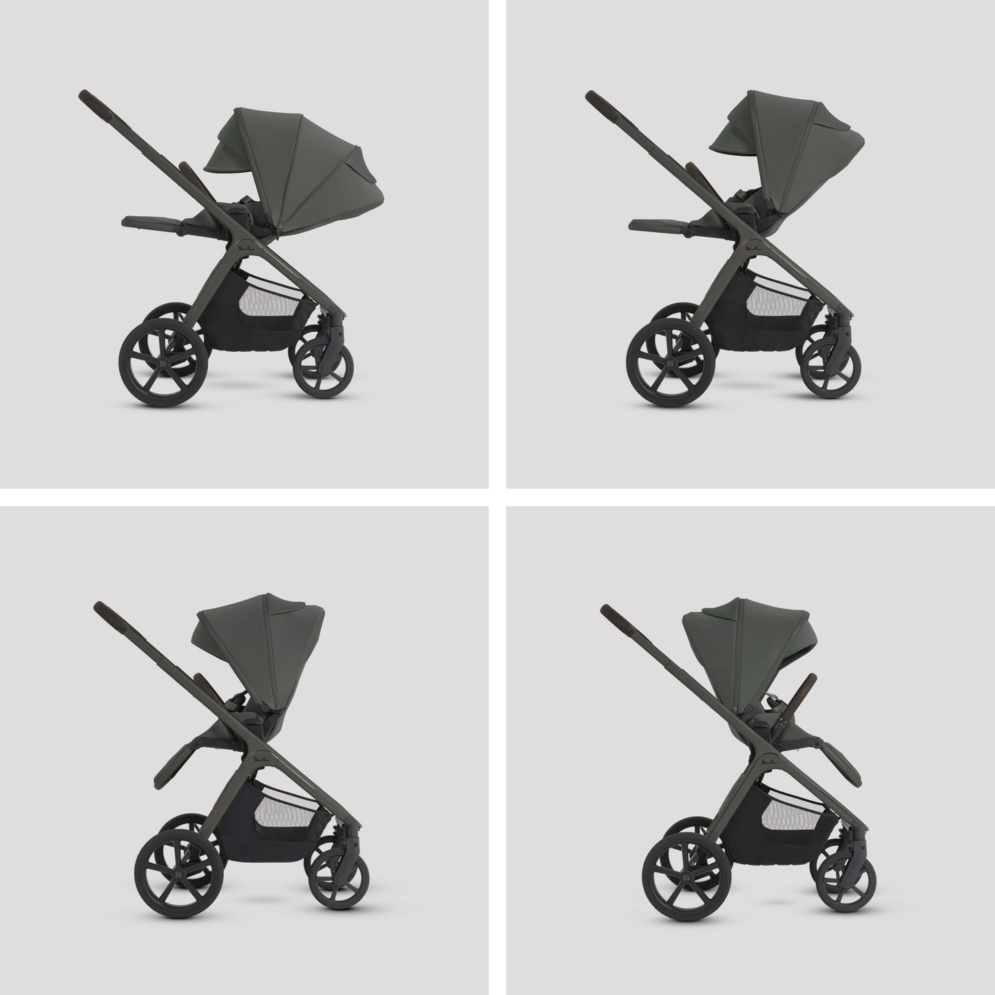 Cove 2 Pewter Travel System Accessory Bundle (8 piece)