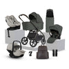 Cove 2 Pewter Travel System Ultimate 360 Family Car Seat Natural Taupe Bundle (11 piece)