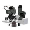 Cove Pewter Travel System Accessory Bundle (8 piece)