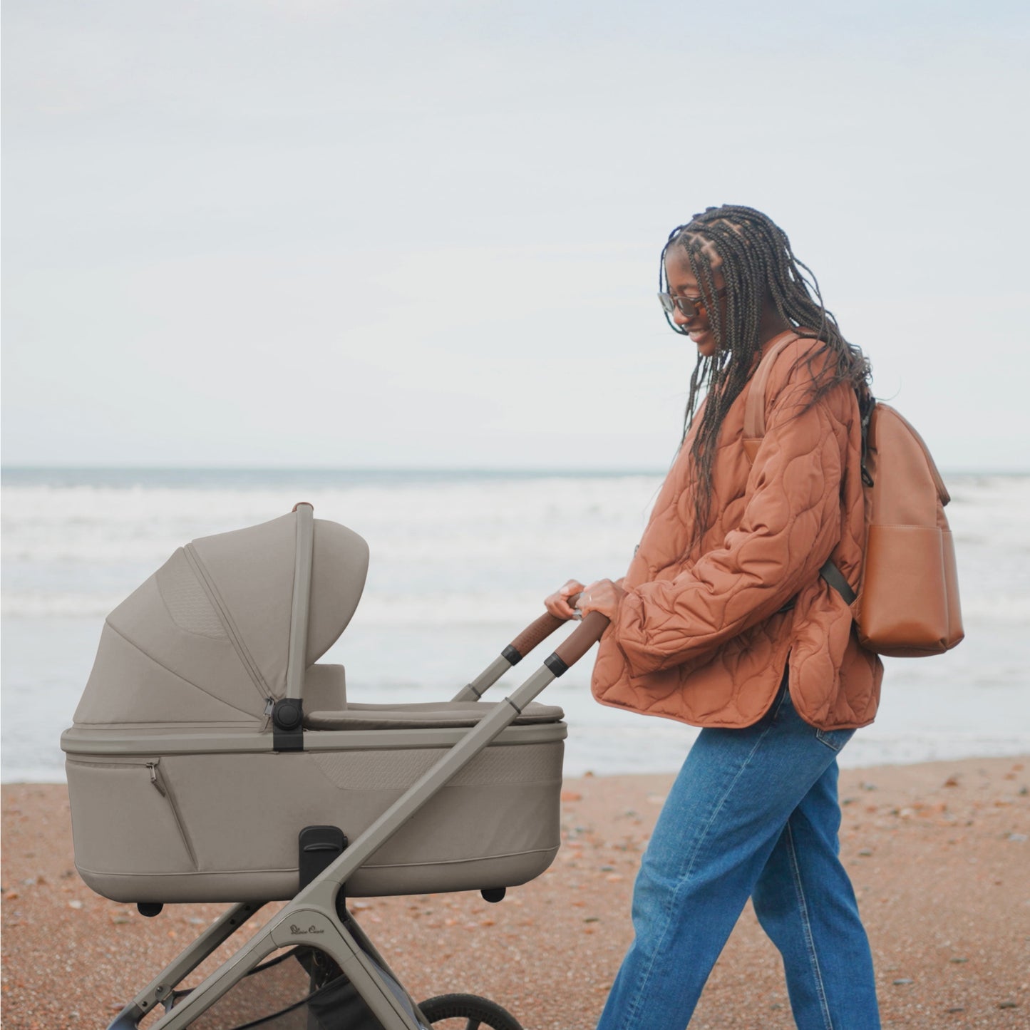 Cove Champagne Travel System Accessory Bundle (8 piece)