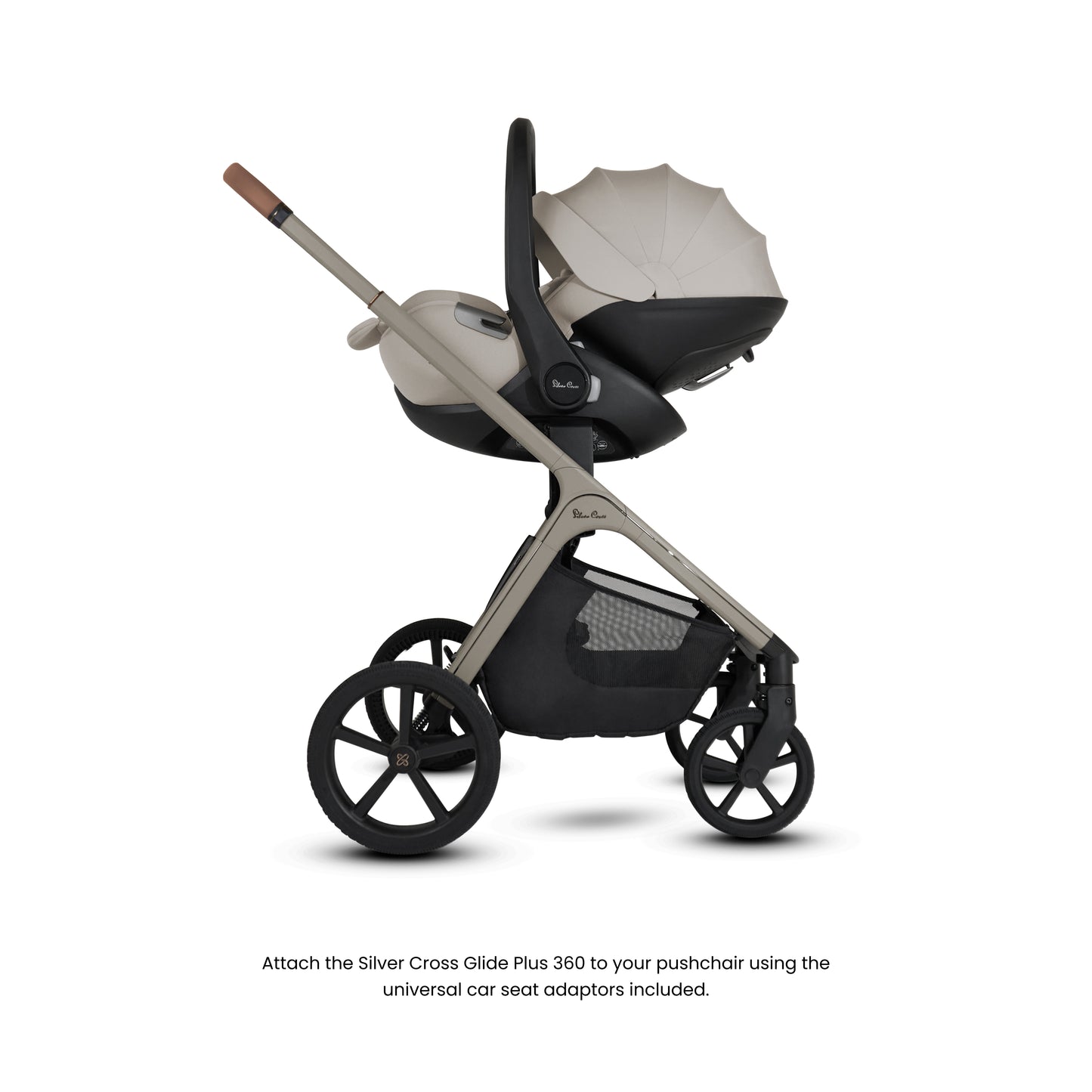 Cove Champagne Travel System Ultimate 360 Family Car Seat Bundle (11 piece)