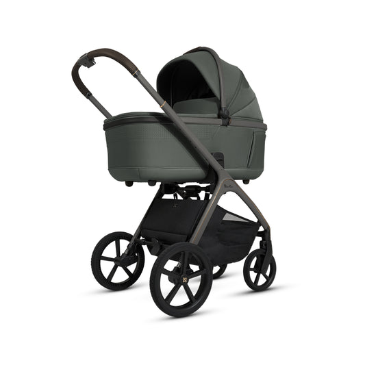 Cove Pewter Seat Unit and Carrycot