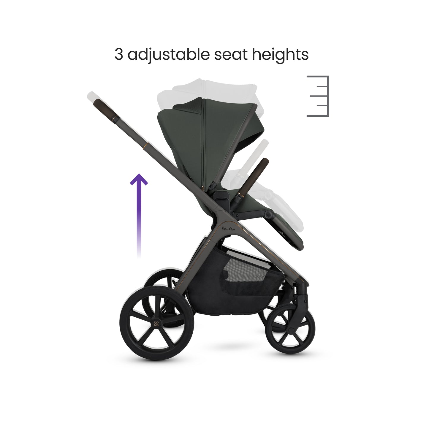 Cove Pewter Travel System Accessory Bundle (8 piece)