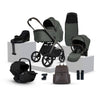 Cove Pewter Travel System Ultimate 360 Infant Carrier Bundle (10 piece)
