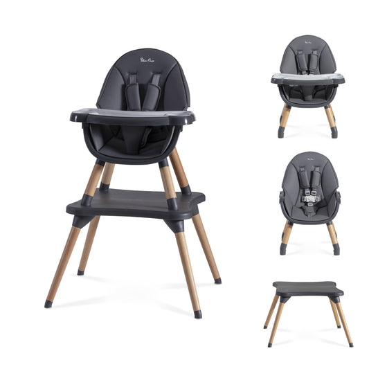 Eat&Play™ 4-in-1 Highchair Graphite