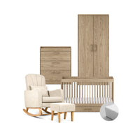 Geneva 4 Piece Nursery Room Set With Mattress