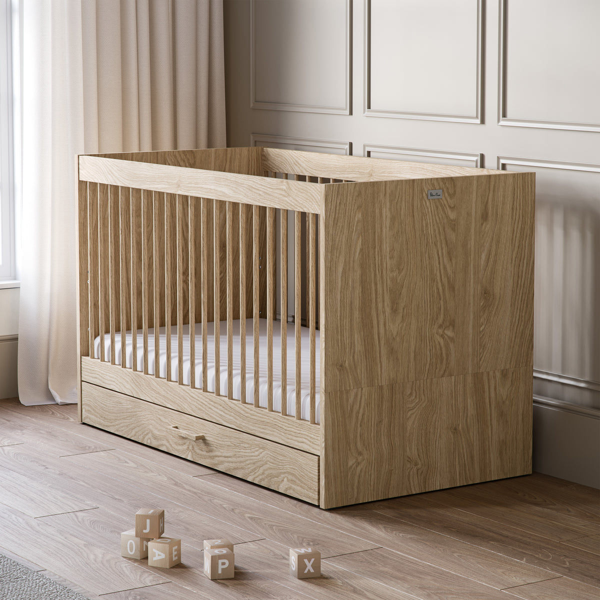 Geneva Convertible Cot to Toddler Bed | Silver Cross UK