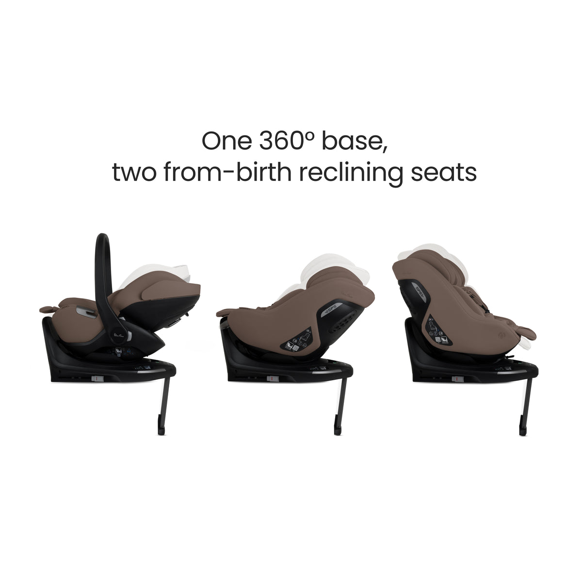 Plus 360 Family Car Seat Bundle Timeless Cocoa