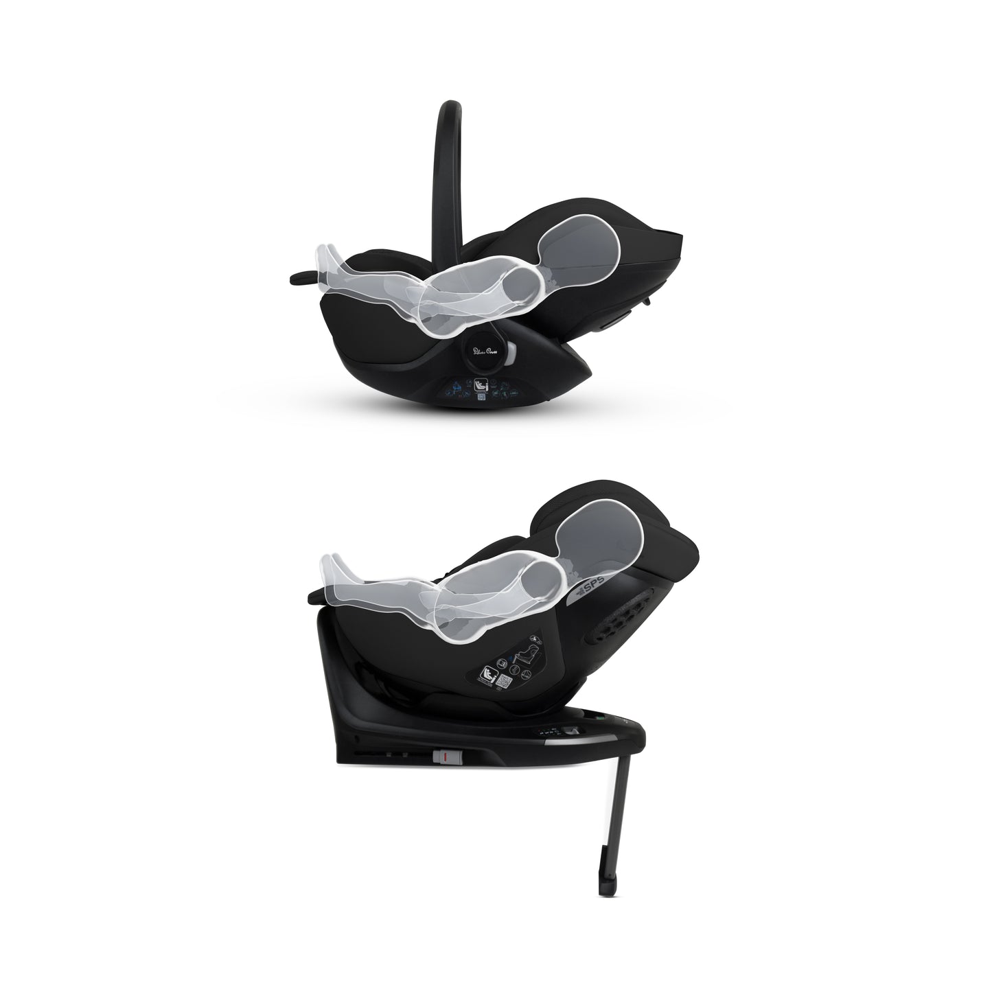 Plus 360 Family Car Seat Bundle Iconic Black
