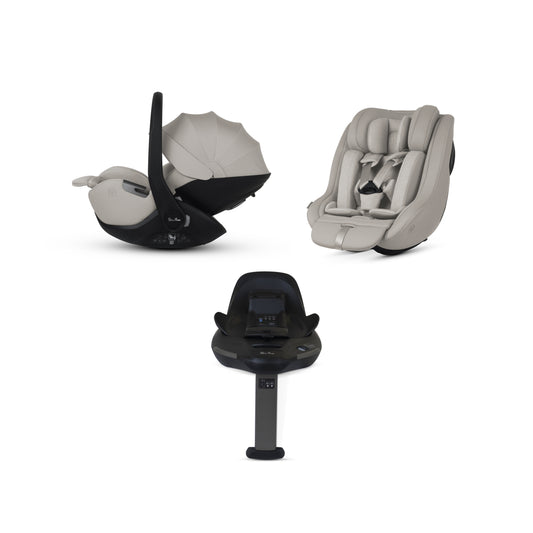 Plus 360 Family Car Seat Bundle Natural Taupe
