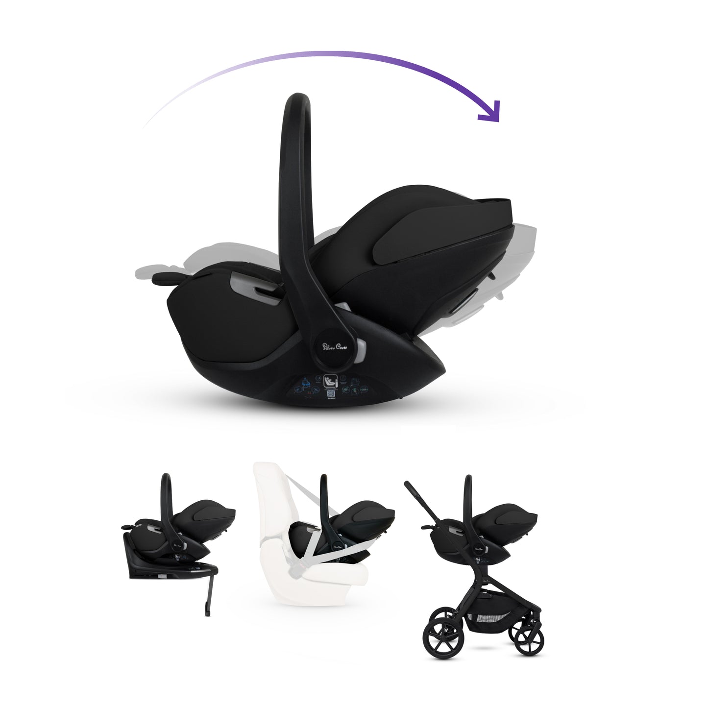 Breez Onyx Travel System Ultimate 360 Family Car Seat Bundle (13 piece)