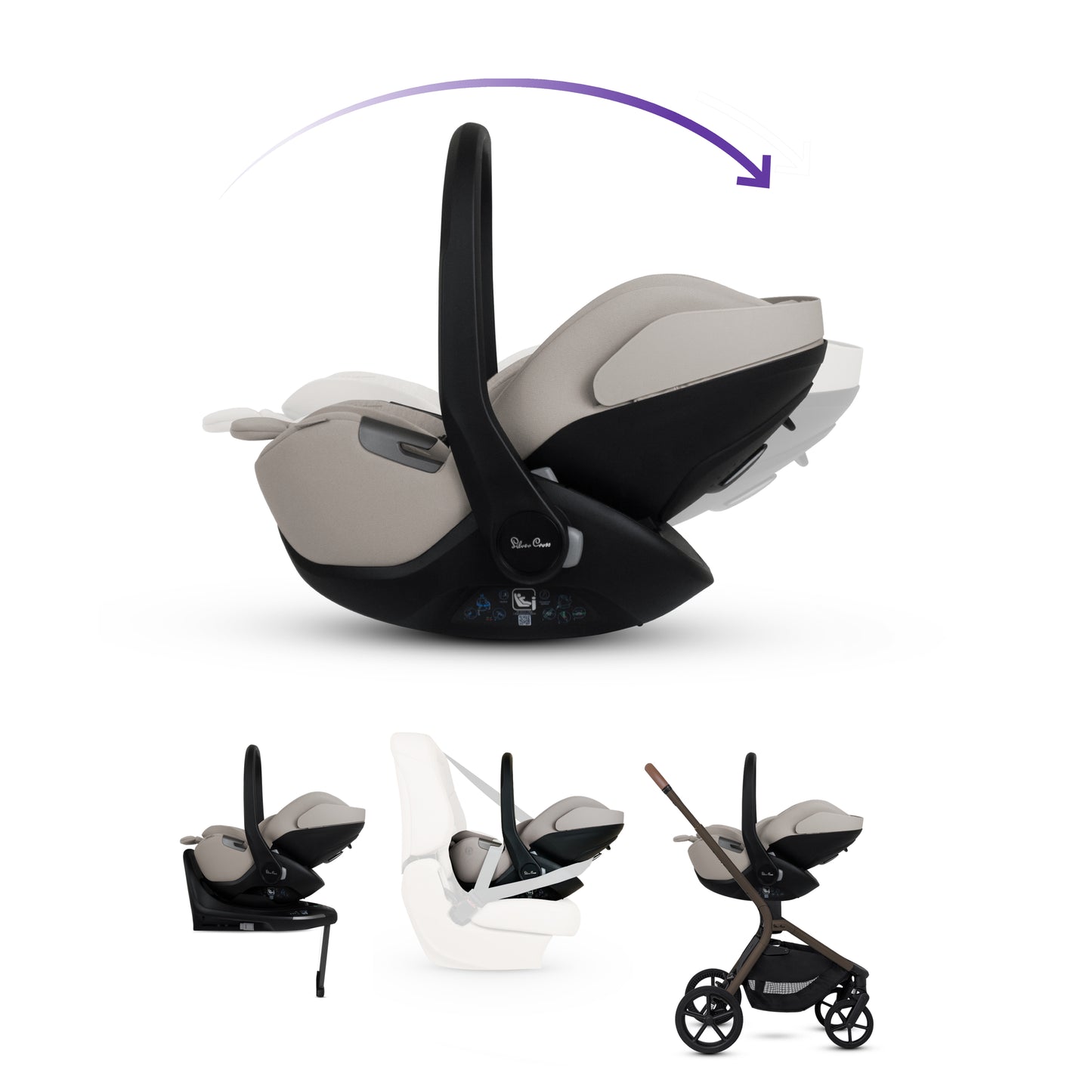 Breez Maple Travel System Ultimate 360 Family Car Seat Bundle (13 piece)