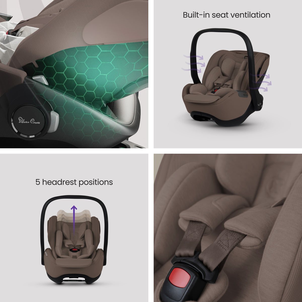 Plus 360 Family Car Seat Bundle Timeless Cocoa