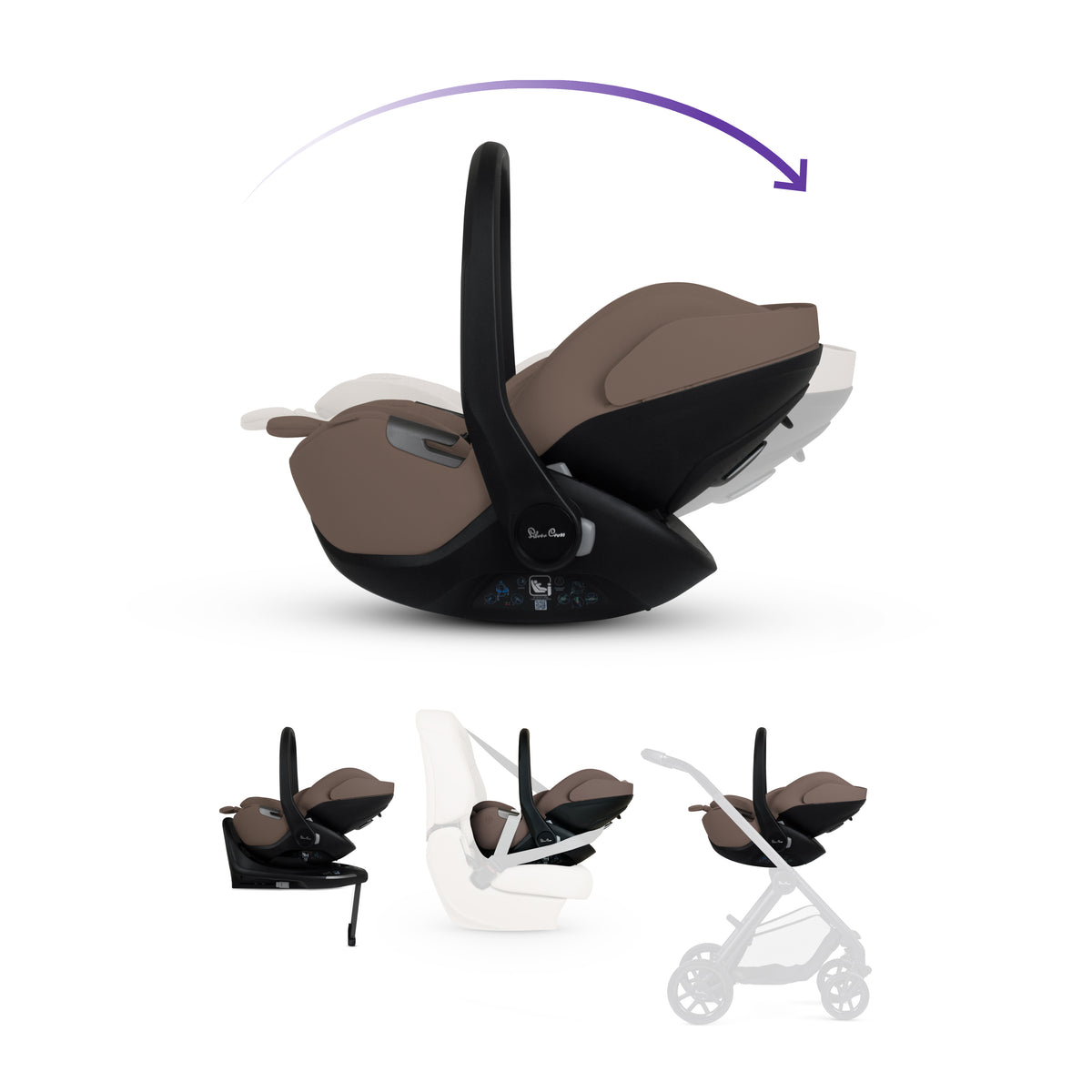 Plus 360 Family Car Seat Bundle Timeless Cocoa