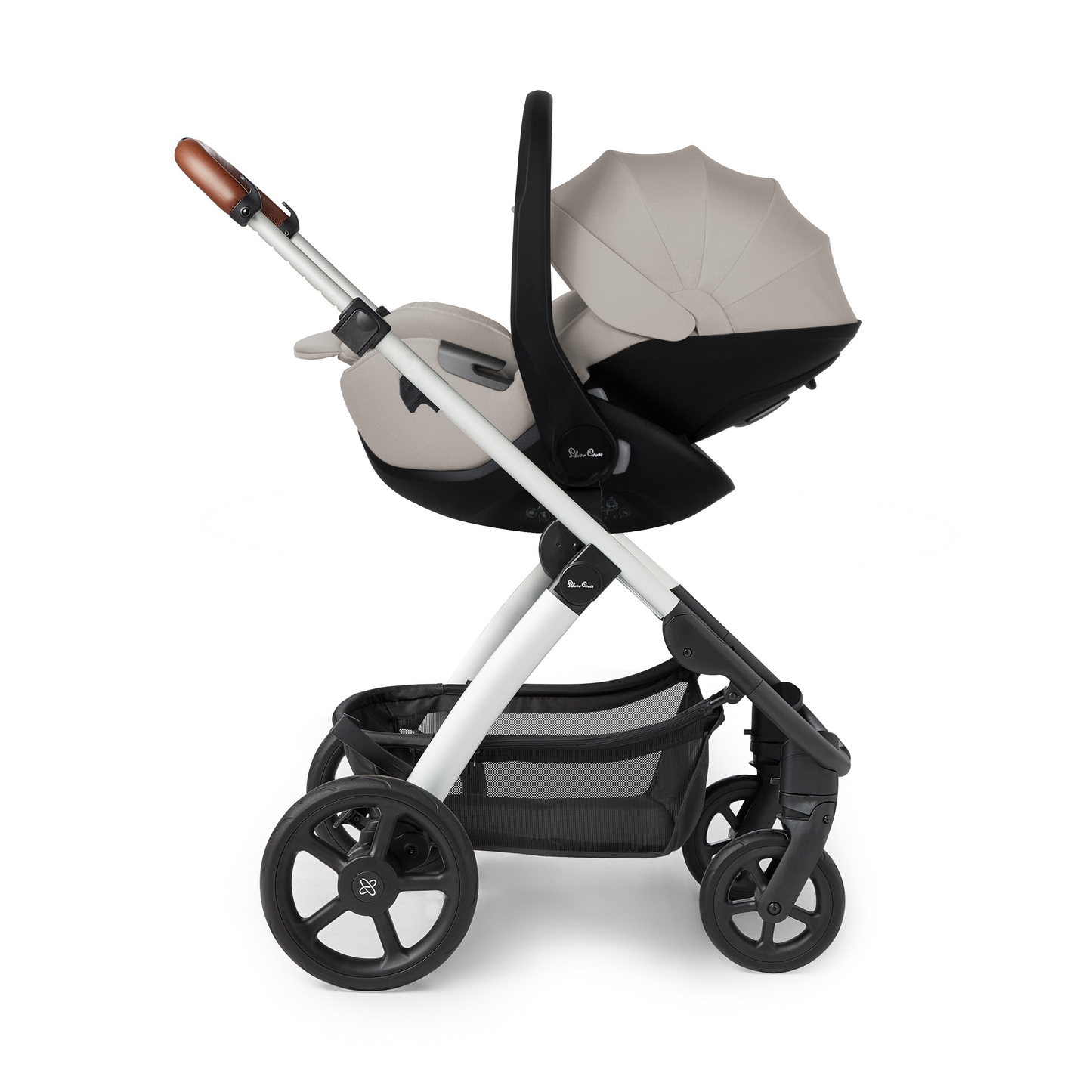 Tide Stone Travel System Ultimate 360 Natural Taupe Family Car Seat Bundle (12 piece)