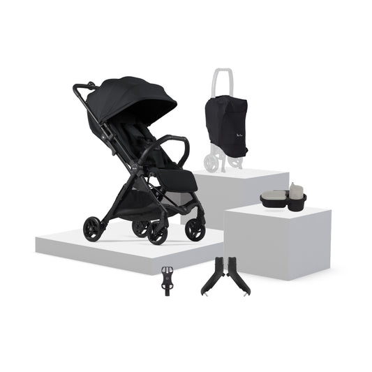 Jet 5 Space Travel Stroller Universal Accessory Bundle (7 piece)