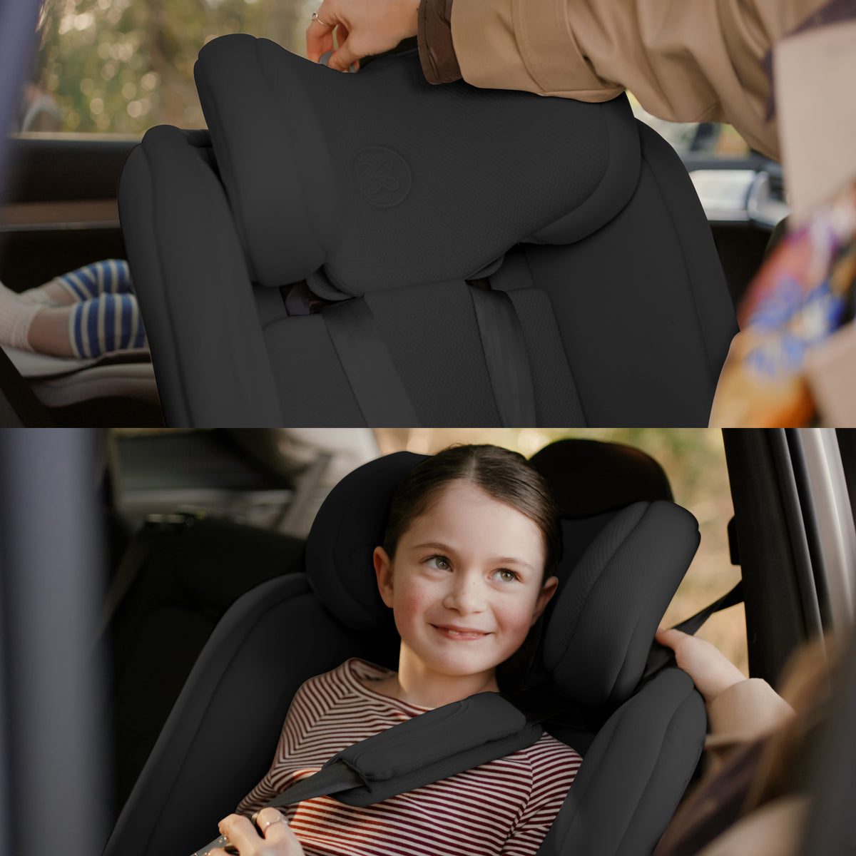 Motion 3 All Size 360 Extended Rear Facing Car Seat Iconic Black