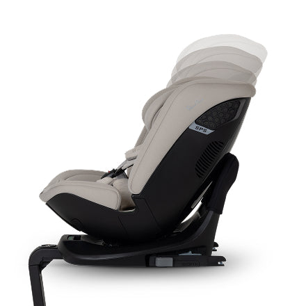 Scaun auto rotativ 360 Silver Cross Motion 3 All-Size Natural Taupe tetiera ajustabila