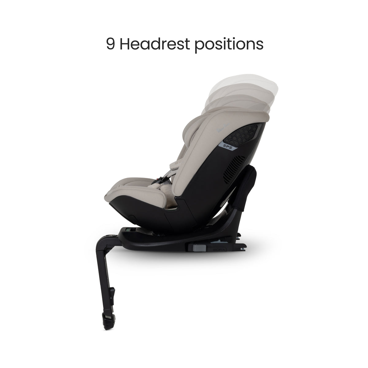 Motion 3 All Size 360 Extended Rear Facing Car Seat Natural Taupe