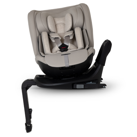 Scaun auto rotativ 360 Silver Cross Motion 3 All-Size Natural Taupe baza ISOFIX rotativa