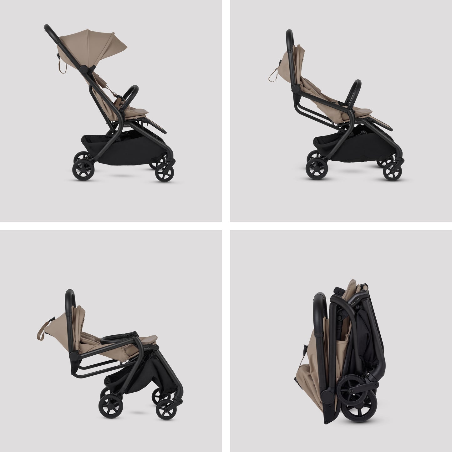 Nia Champagne Compact Travel System with Accessory Pack (12 Piece)
