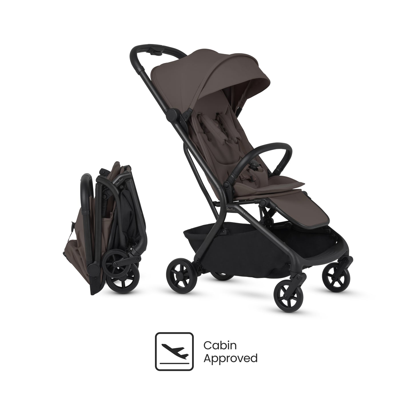 Nia Chocolate Compact Travel Stroller