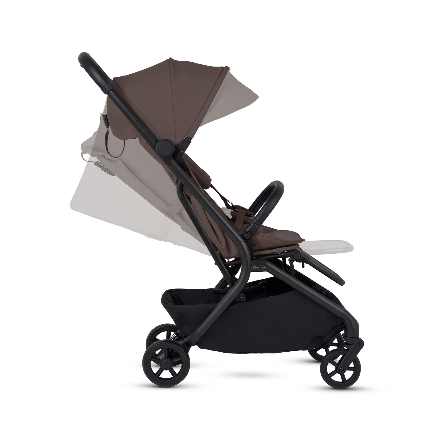 Nia Chocolate Compact Travel Stroller