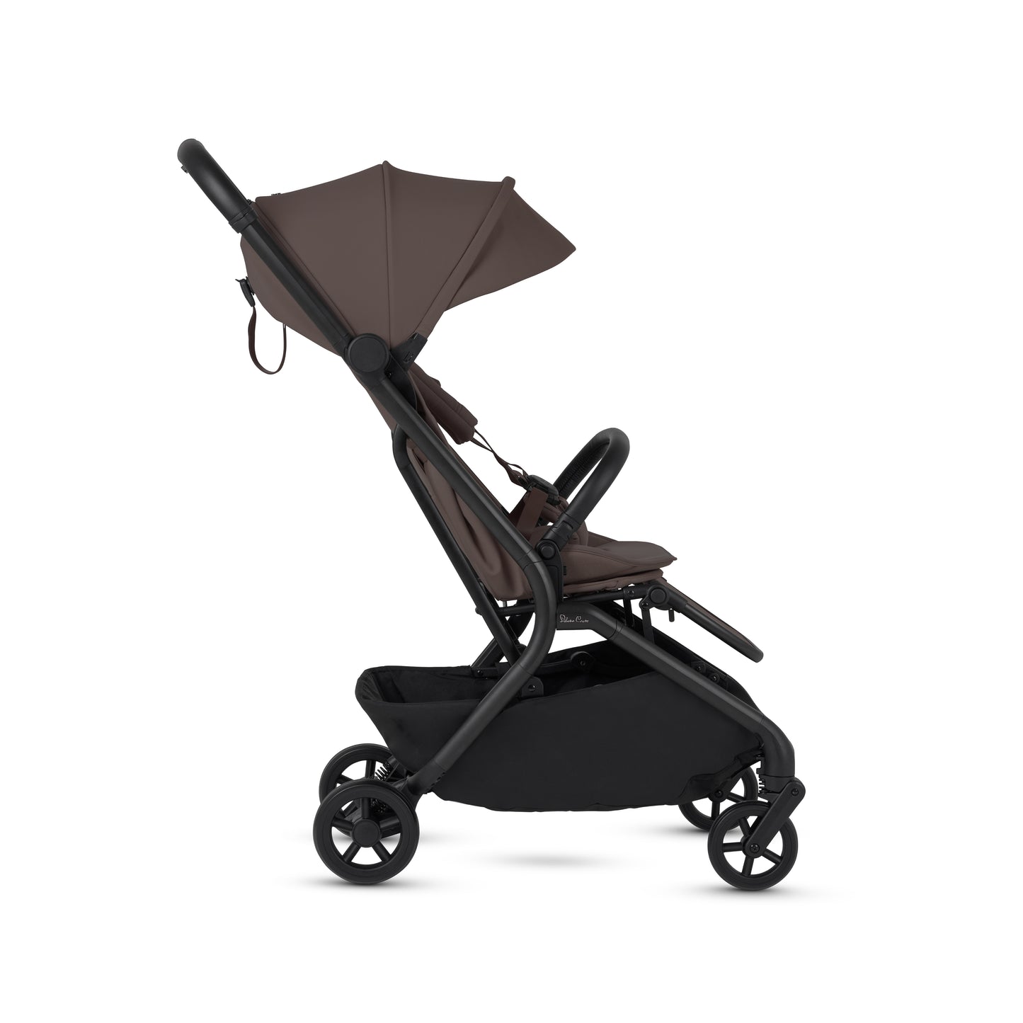 Nia Chocolate Compact Travel Stroller with Carrycot (6 Piece)