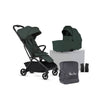 Nia Conifer Compact Travel Stroller with Carrycot (6 Piece)