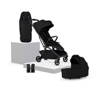 Nia Onyx Compact Travel Stroller with Carrycot (6 Piece)